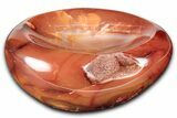 Beautiful Carnelian Agate Dish - Madagascar #339411-1